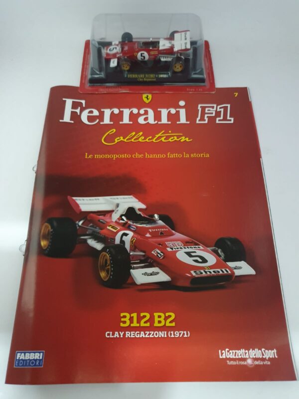FERRARI 312B2 - 1971 Clay Ragazzoni - Ferrari F1 collection 1/43 uscita 7 - immagine 3