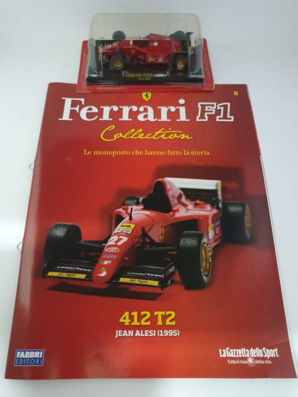 FERRARI 412T2 - 1995 Jean Alesi - Ferrari F1 collection 1/43 uscita 6 - immagine 3