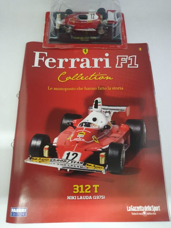 FERRARI 312T - 1975 Niki Lauda - Ferrari F1 collection 1/43 uscita 3 - immagine 3