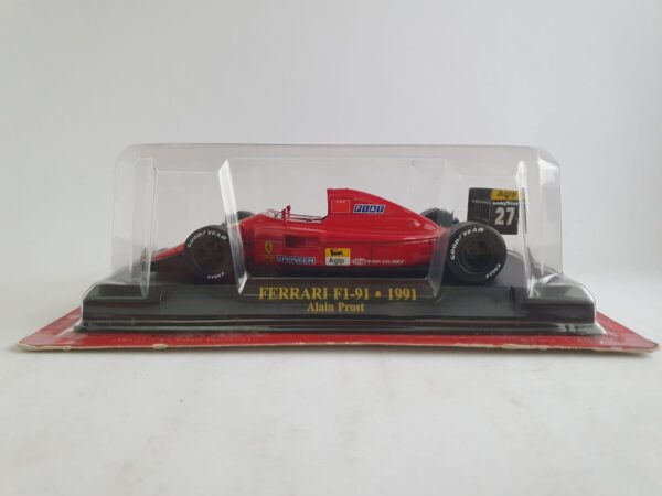 FERRARI F1-91 - 1991 Alain Prost - Ferrari F1 collection 1/43 uscita 28