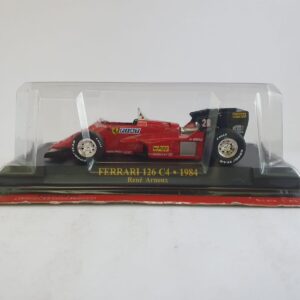 FERRARI 126 C4 - 1984 René Arnoux - Ferrari F1 collection 1/43 uscita 36
