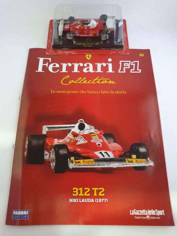 FERRARI 312 T2 - 1977 Niki Lauda - Ferrari F1 collection 1/43 uscita 35 - immagine 3