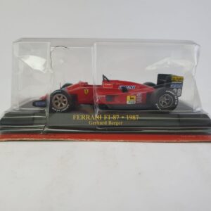 FERRARI F1-87 - 1987 Gerard Berger - Ferrari F1 collection 1/43 uscita 39