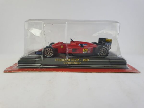 FERRARI F1-87 - 1987 Gerard Berger - Ferrari F1 collection 1/43 uscita 39