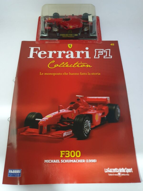 FERRARI F300 - 1998 Michael Schumacher - Ferrari F1 collection 1/43 uscita 45 - immagine 3