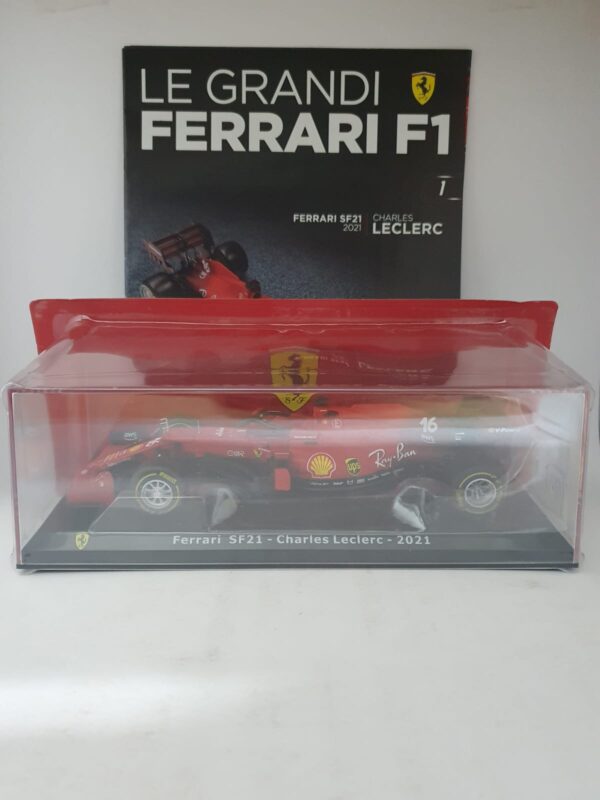 Ferrari SF21 - Charles Leclerc - 2021 Uscita 1 - LE GRANDI FERRARI F1 1:24