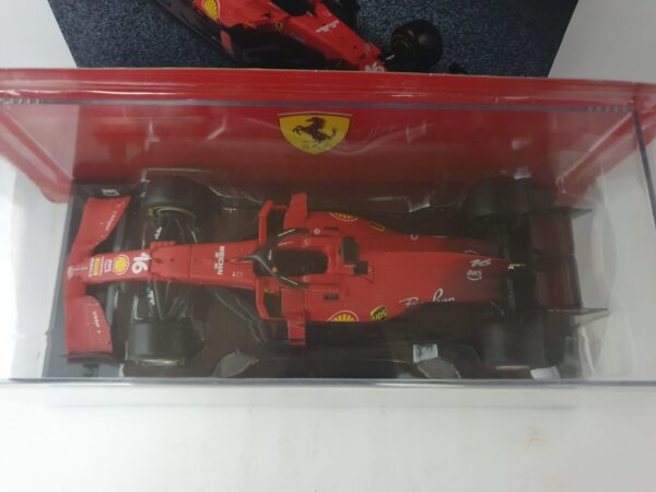 Ferrari SF21 - Charles Leclerc - 2021 Uscita 1 - LE GRANDI FERRARI F1 1:24 - immagine 3
