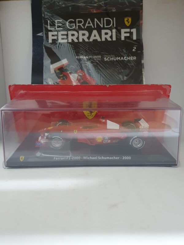 Ferrari F1-2000 - Michael Schumacher - 2000 Uscita 2 - LE GRANDI FERRARI F1 1:24