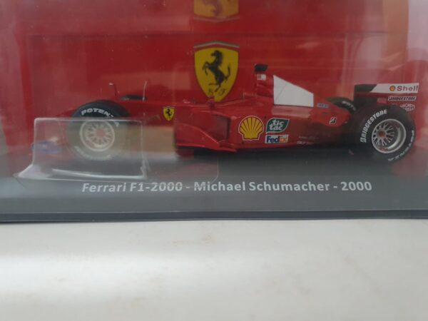 Ferrari F1-2000 - Michael Schumacher - 2000 Uscita 2 - LE GRANDI FERRARI F1 1:24 - immagine 2