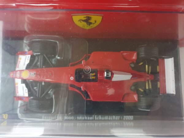 Ferrari F1-2000 - Michael Schumacher - 2000 Uscita 2 - LE GRANDI FERRARI F1 1:24 - immagine 3