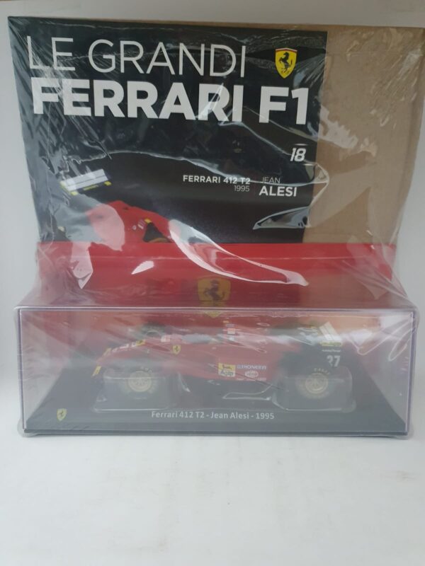 Ferrari 412 T2 - Jean Alesi - 1995 Uscita 18 - LE GRANDI FERRARI F1 1:24