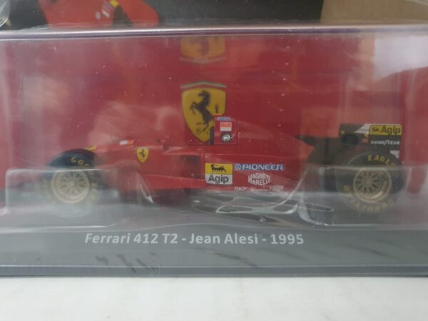 Ferrari 412 T2 - Jean Alesi - 1995 Uscita 18 - LE GRANDI FERRARI F1 1:24 - immagine 2