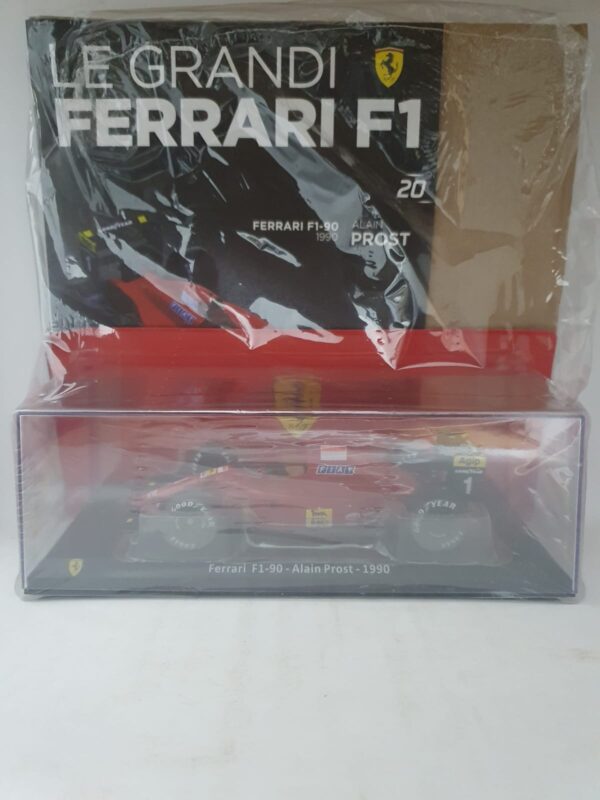 Ferrari F1-90 - Alain Prost - 1990 Uscita 20 - LE GRANDI FERRARI F1 1:24