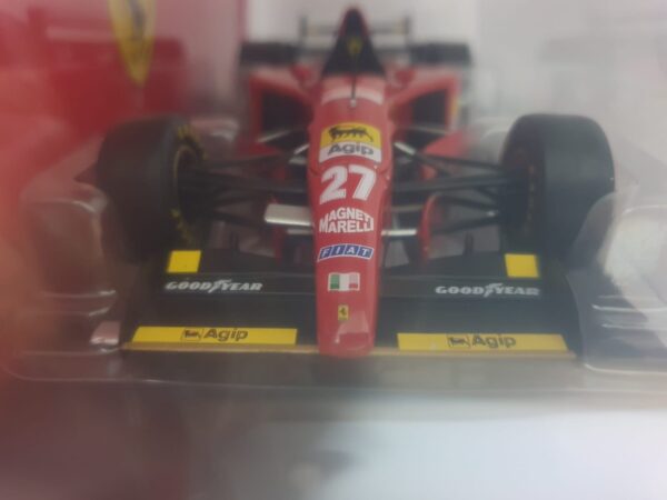 Ferrari 412 T2 - Jean Alesi - 1995 Uscita 18 - LE GRANDI FERRARI F1 1:24 - immagine 4