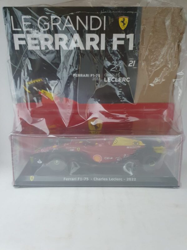 Ferrari F1-75 - Charles Leclerc - 2022 - Italian Grand Prix Uscita 21 - LE GRANDI FERRARI F1 1:24