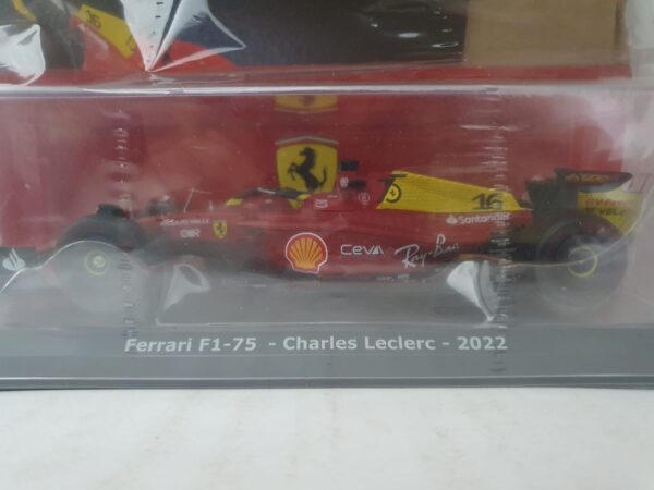Ferrari F1-75 - Charles Leclerc - 2022 - Italian Grand Prix Uscita 21 - LE GRANDI FERRARI F1 1:24 - immagine 2