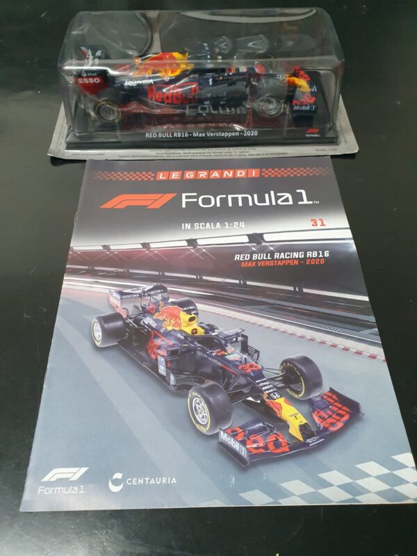 Red Bull RB16 - Max Verstappen 2020 Uscita 31 - Le Grandi Formula 1 1:24
