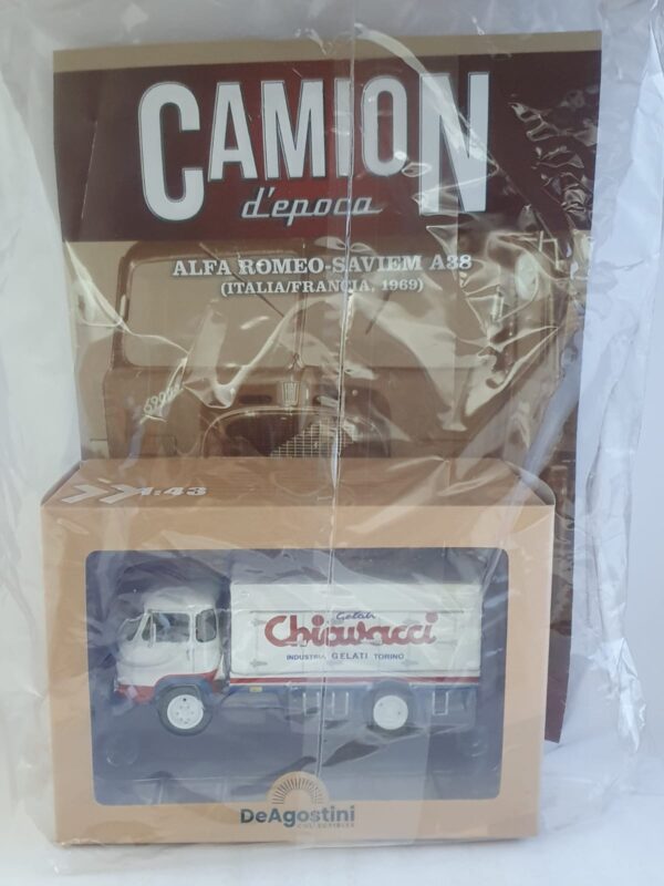 ALFA ROMEO  - SAVIEM A38 (ITALIA7FRANCIA, 1969) - Camion D'epoca 1/43