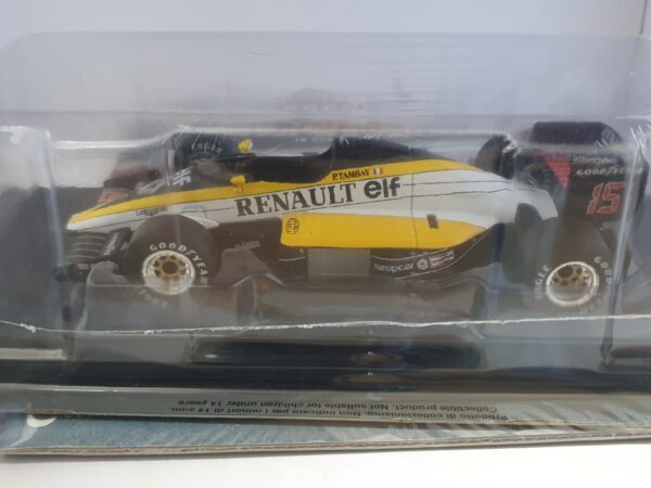 RENAULT RE60 - Patrick Tambay - 1985 Uscita 75 - Le Grandi Formula 1 1:24 - immagine 4