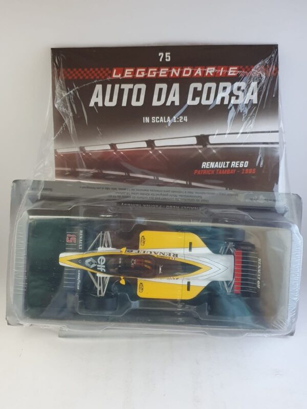 RENAULT RE60 - Patrick Tambay - 1985 Uscita 75 - Le Grandi Formula 1 1:24