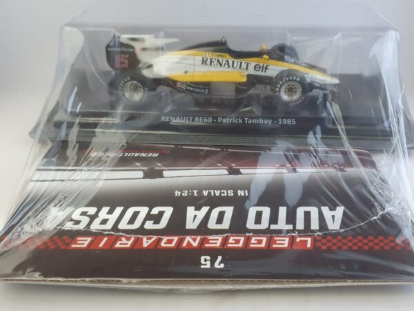 RENAULT RE60 - Patrick Tambay - 1985 Uscita 75 - Le Grandi Formula 1 1:24 - immagine 2