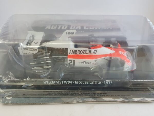 WILLIAMS FW04 - Jacques Laffite - 1975 Uscita 74 - Le Grandi Formula 1 1:24 - immagine 2