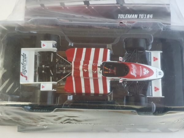TOLEMAN TG184 - Ayrton Senna - 1984 - Portuguese Grand Prix Uscita 72 - Le Grandi Formula 1 1:24 - immagine 3