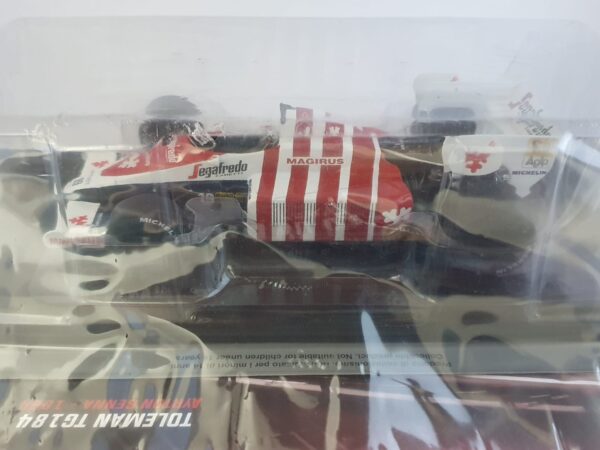 TOLEMAN TG184 - Ayrton Senna - 1984 - Portuguese Grand Prix Uscita 72 - Le Grandi Formula 1 1:24 - immagine 2