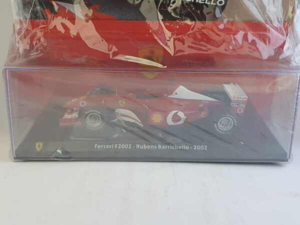 Ferrari F2002 - Rubens Barrichello - 2002 Uscita 10 - LE GRANDI FERRARI F1 1:24 - immagine 2