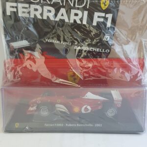 Ferrari F2002 - Rubens Barrichello - 2002 Uscita 10 - LE GRANDI FERRARI F1 1:24