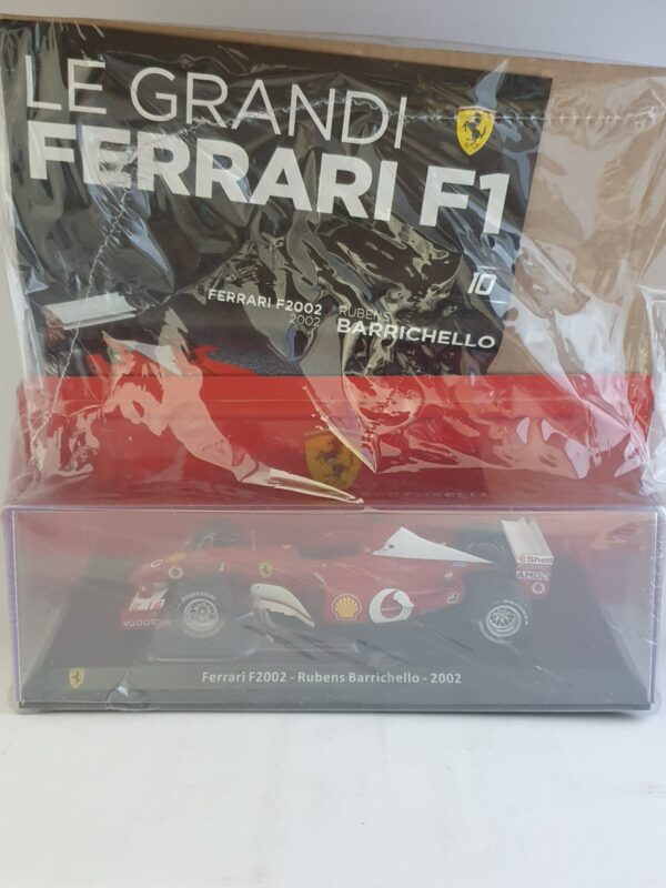 Ferrari F2002 - Rubens Barrichello - 2002 Uscita 10 - LE GRANDI FERRARI F1 1:24
