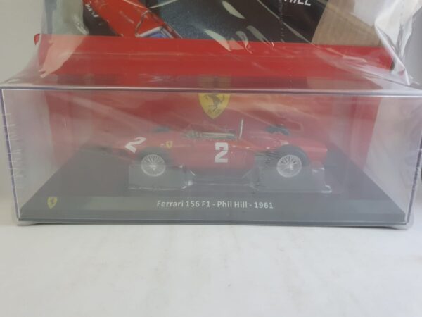 Ferrari 156 F1 - Phil Hill - 1961 Uscita 27 - LE GRANDI FERRARI F1 1:24 - immagine 2