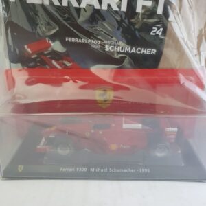 Ferrari F300 - Michael Schumacher - 1998 Uscita 24 - LE GRANDI FERRARI F1 1:24