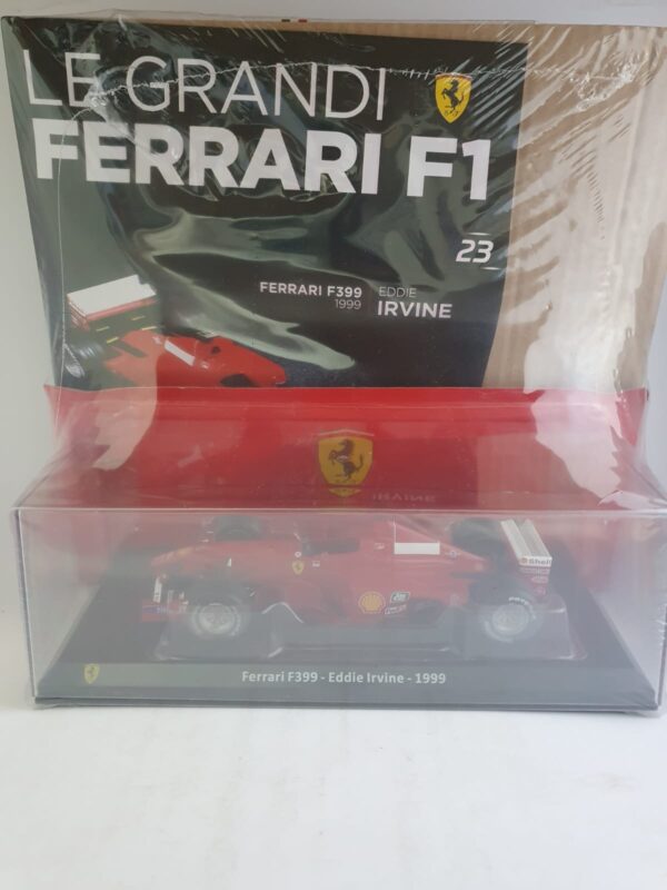 Ferrari F399 - Eddie Irvine - 1999 Uscita 23 - LE GRANDI FERRARI F1 1:24