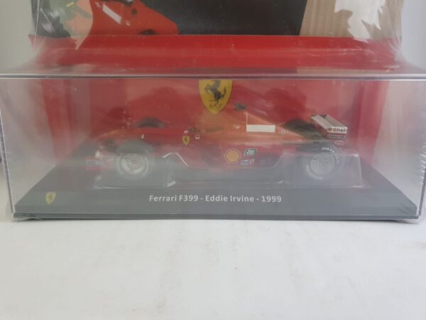 Ferrari F399 - Eddie Irvine - 1999 Uscita 23 - LE GRANDI FERRARI F1 1:24 - immagine 2