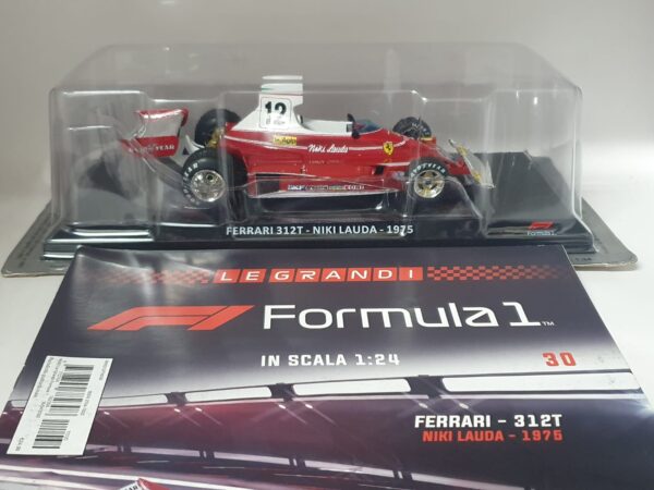 FERRARI 312T - NIKI LAUDA - 1975 Uscita 30 - Le Grandi Formula 1 1:24