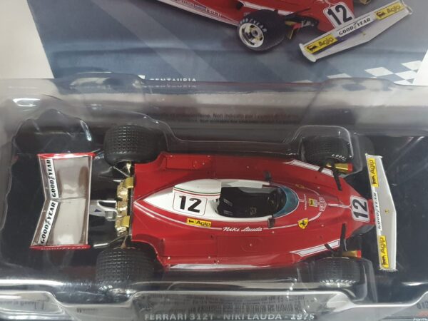 FERRARI 312T - NIKI LAUDA - 1975 Uscita 30 - Le Grandi Formula 1 1:24 - immagine 2