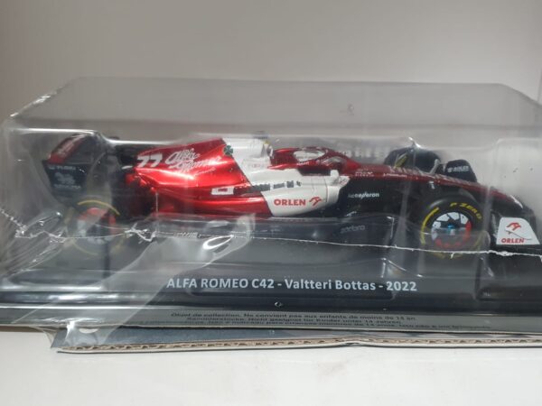ALFA ROMEO C42 VALTTERI BOTTAS - 2022-Uscita 78 - Le Grandi Formula 1 1:24 - immagine 2