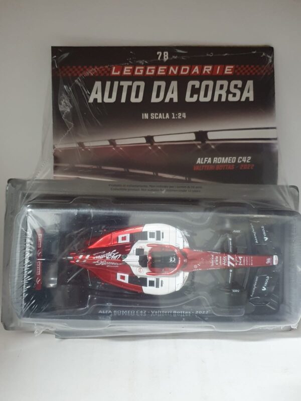 ALFA ROMEO C42 VALTTERI BOTTAS - 2022-Uscita 78 - Le Grandi Formula 1 1:24