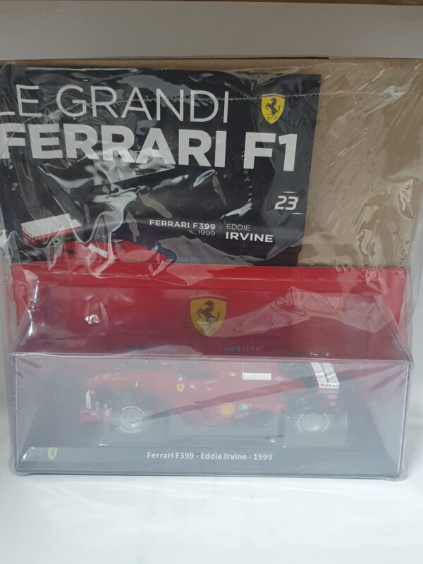 Ferrari F399 - Eddie Irvine - 1999 Uscita 23 - LE GRANDI FERRARI F1 1:24