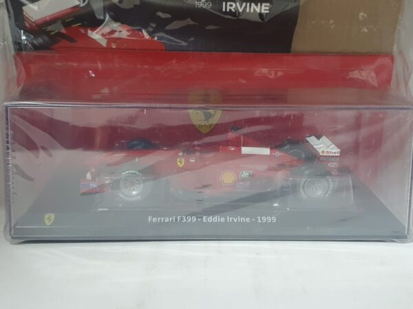 Ferrari F399 - Eddie Irvine - 1999 Uscita 23 - LE GRANDI FERRARI F1 1:24 - immagine 2