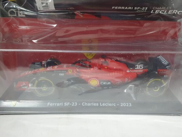 Ferrari SF-23 - Charles Leclerc - 2023 Uscita 30 - LE GRANDI FERRARI F1 1:24 - immagine 2