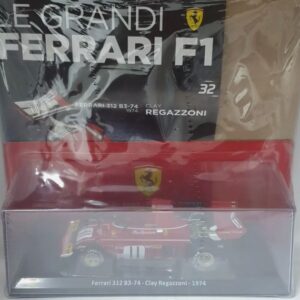 Ferrari 312 B3-74 - Clay Regazzoni - 1974 Uscita 32 - LE GRANDI FERRARI F1 1:24