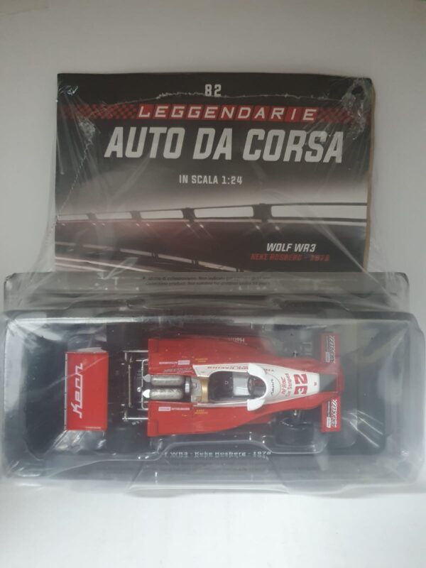 WOLF WR3 - Keke Rosberg - 1978 Uscita 82 - Le Grandi Formula 1 1:24