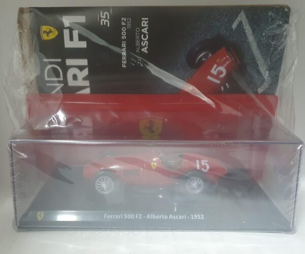 Ferrari 500 F2 - Alberto Ascari - 1952 Uscita 35 - LE GRANDI FERRARI F1 1:24