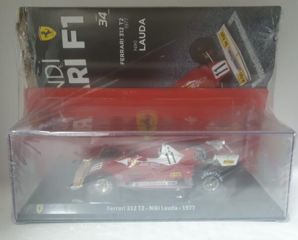 Ferrari 312 T2 - Niki Lauda - 1977 Uscita 34 - LE GRANDI FERRARI F1 1:24