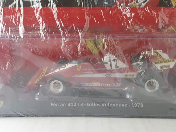 Ferrari 312 T3 - Gilles Villeneuve - 1978 Uscita 36 - LE GRANDI FERRARI F1 1:24 - immagine 2