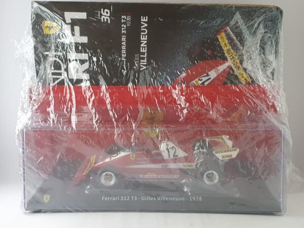 Ferrari 312 T3 - Gilles Villeneuve - 1978 Uscita 36 - LE GRANDI FERRARI F1 1:24