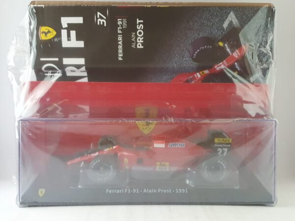 Ferrari F1-91 - Alain Prost - 1991 Uscita 37 - LE GRANDI FERRARI F1 1:24