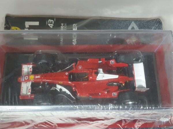 Ferrari F2004 - Michael Schumacher - 2004 Uscita 43 - LE GRANDI FERRARI F1 1:24 - immagine 2